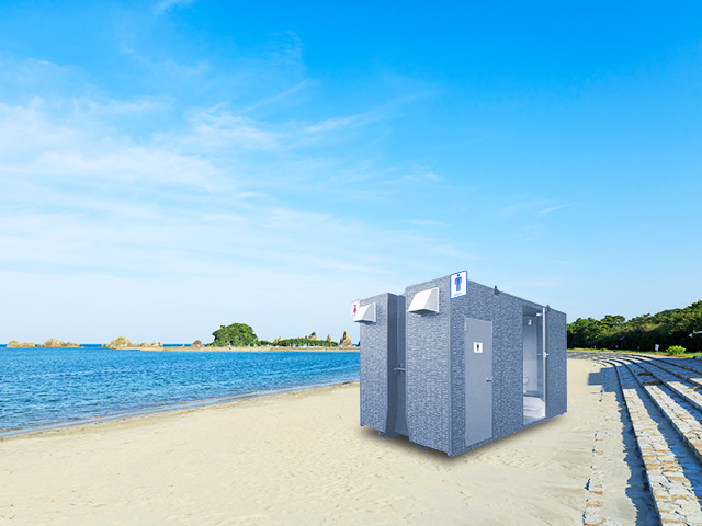 海水浴場に
